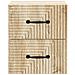 Mobiletto da notte a muro 2 pcs Rovere Sonoma 34,5 x 33 x 40 cm - Foto miniatura 5