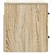 Mobiletto da notte a muro 2 pcs Rovere Sonoma 34,5 x 33 x 40 cm - Foto miniatura 6