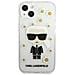 Karl Lagerfeld Klhcp13shflt Iphone 13 Mini 5.4 Trasparente /traslucida Fiore Ikonik Karl - Foto miniatura 6