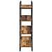 Libreria 4 livelli 100 x 35 x 140 cm PB Legno di quercia - Foto miniatura 4