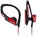 Auricolari ad Archetto RP-HS34 con Clip colore Nero / Rosso - Foto miniatura 2