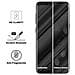Cadorabo Pellicola Armatura A Schermo Intero Compatibile Con Samsung Galaxy S8 Plus In Trasparente Con Nero - Vetro Temperato (tempered) Di Protezione Del Display In Durezza 9h Con 3d Touch - Foto miniatura 6