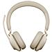 Evolve2 65 Cuffie Professionale Bluetooth con Microffono Colore Beige - Foto miniatura 3