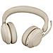 Evolve2 65 Cuffie Professionale Bluetooth con Microffono Colore Beige - Foto miniatura 4