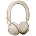 Evolve2 65 Cuffie Professionale Bluetooth con Microffono Colore Beige - Foto miniatura 5