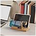 Docking Station - Stazione Di Ricarica In Vero Legno Di Bambù - Piattaforma Power Station Con Multi-interfaccia Usb Integrata Per Tutti I Telefoni Cellulari E Gli Smartwatch - Foto miniatura 7