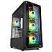 Case TK4 RGB Middi Tower Mini-ITX / Micro-ATX / ATX Colore Nero - Foto miniatura 2
