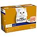 Gold Mousse Multipack: Manzo, Pesce, Fegato, Tacchino8x85 Gr - Foto miniatura 1