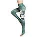 Yoga Pantaloni Lunghi Di Ghette Delle Donne Di Sport Corsa Collant A Vita Alta Stretch Fitness Pantaloni (s Verde) - Foto miniatura 1