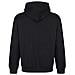 Mens Workwear Riciclata Yarn Eco Friendly Anti Pil Flessibile Molle Comodo Pile Con Cappuccio Con Zip Top Felpa Nero Xx-large - Foto miniatura 3