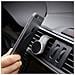 Supporto Auto Smartphone Sistema Magnetico Fissaggio Griglia Aerazione - Argento - Foto miniatura 3