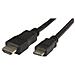 2m HDMI / miniHDMI C 2m HDMI Mini-HDMI Nero cavo HDMI - Foto miniatura 1