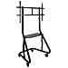 FS20200M-B - Supporto da Pavimento con Ruote / Gambe per schermi 60-105, Nero - Foto miniatura 1