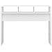 Tavolino Consolle Bianco 105x30x80 cm in Legno Multistrato - Foto miniatura 5