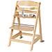 Seggiolone Born Up - Set 2in1 - Design tessile Style grigio - Funzione reclinabile - Naturale - Foto miniatura 3