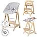 Seggiolone Born Up - Set 2in1 - Design tessile Style grigio - Funzione reclinabile - Naturale - Foto miniatura 6