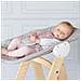 Seggiolone Born Up - Set 2in1 - Design tessile Style grigio - Funzione reclinabile - Naturale - Foto miniatura 8