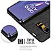 Custodia Compatibile Con Oppo A52 In Nero Di Notte - Coperchio Protettiva Con Chiusura Magnetica, Funzione Stand E Tasca Per Le Carte - Foto miniatura 4