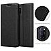 Custodia Compatibile Con Oppo A52 In Nero Di Notte - Coperchio Protettiva Con Chiusura Magnetica, Funzione Stand E Tasca Per Le Carte - Foto miniatura 5