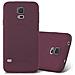 Custodia Compatibile Con Samsung Galaxy S5 / S5 Neo In Frost Lilla Bordeaux - Coperchio Protettivo In Silicone Tpu Flessibile - Foto miniatura 1