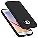 Custodia Compatibile Con Samsung Galaxy S6 In Liquid Nero - Coperchio Protettivo In Silicone Tpu Flessibile - Foto miniatura 1