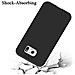Custodia Compatibile Con Samsung Galaxy S6 In Liquid Nero - Coperchio Protettivo In Silicone Tpu Flessibile - Foto miniatura 4