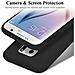 Custodia Compatibile Con Samsung Galaxy S6 In Liquid Nero - Coperchio Protettivo In Silicone Tpu Flessibile - Foto miniatura 5