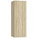 Set di Mobili Porta TV 4 pz Rovere Sonoma in Legno Multistrato - Foto miniatura 2