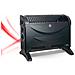 Convettore Elettrico 3 Livelli Di Potenza Temperatura Regolabile Termostato 2000W Colore Nero - Foto miniatura 2