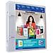 100210036 raccoglitore ad anelli Translucent, Blu, Rosso - Foto miniatura 2