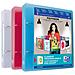 100210036 raccoglitore ad anelli Translucent, Blu, Rosso - Foto miniatura 1