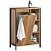 Mobile Lavanderia Con Sacchi Portabiancheria Pieghevoli, Portabiancheria, Mobile Bagno, Stile Vintage, 60x30x90cm Bzr65-pf - Foto miniatura 1