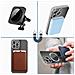 Cover Magsafe Per Iphone 13 Pro Silicone Protezione Camera Bordo Cromato Argento - Foto miniatura 3
