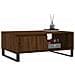Tavolino Da Salotto Rovere Marrone 90x60x35cm Legno Multistrato - Foto miniatura 3