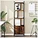 Libreria Con Anta Rovere Fumo 44,5x30x154,5cm Legno Multistrato - Foto miniatura 1