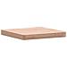 Piano Per Tavolo 40x40x4 Cm Quadrato Legno Massello Di Faggio - Foto miniatura 3