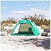 Tenda da Spiaggia 2 Persone Verde Rilascio Rapido Impermeabile - Foto miniatura 9