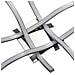Lampadario Plafoniera 15W Luce Bianco Caldo 3000K 1200lm Design Moderno Metallo - Foto miniatura 6