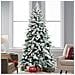 Albero Di Natale Innevato Artide 210 Cm Folto Foltissimo Realistico 948 Punte - Foto miniatura 1