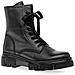 Black Casual Closed Booties Stivaletti Pelle Scarpe Donna Nero Eu 37, 51.730.27 - Foto miniatura 1