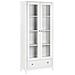 Vetrina In Vetro Nornalup 80 Cm Bianco - Foto miniatura 3
