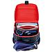 Loop Plus High Speed set di zaini per la scuola Ragazzo Poliestere Blu, Rosso - Foto miniatura 5