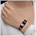 Cinturino Di Ricambio Per Huawei Band 10/9/8 - Design Traspirante Con Fori Black - Foto miniatura 5
