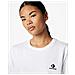 Go-to Embroidered Star Chevron Standard-fit T-shirt 10023876-a01, Unisex, Bianca, Xxl - Foto miniatura 3
