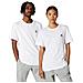 Go-to Embroidered Star Chevron Standard-fit T-shirt 10023876-a01, Unisex, Bianca, Xxl - Foto miniatura 1