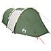 Tenda da Campeggio a Tunnel per 4 Persone Verde Impermeabile - Foto miniatura 5