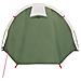 Tenda da Campeggio a Tunnel per 4 Persone Verde Impermeabile - Foto miniatura 9