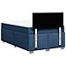 Giroletto a Molle con Materasso Blu 120x190 cm in Tessuto - Foto miniatura 6