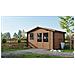 Casetta Da Giardino In Legno - 11.7m2 - 3.9x3m - Impregnata - 34mm - Colore: Marrone - Foto miniatura 1