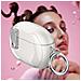 Custodia Protettiva In Tpu Compatibile Con Beats Studio Buds / Buds+ Con Blocco Galvanico Transparent White - Foto miniatura 3